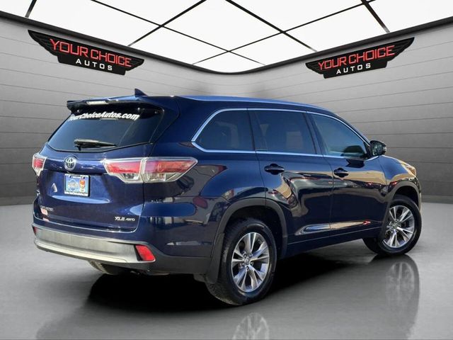 2015 Toyota Highlander AWD 4dr V6 XLE - 22940955 - 4