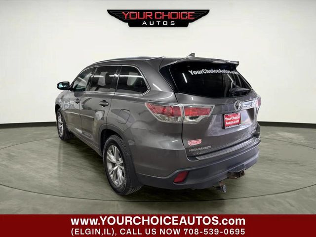 2015 Toyota Highlander AWD 4dr V6 XLE - 23008672 - 2