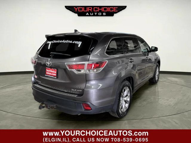2015 Toyota Highlander AWD 4dr V6 XLE - 23008672 - 4