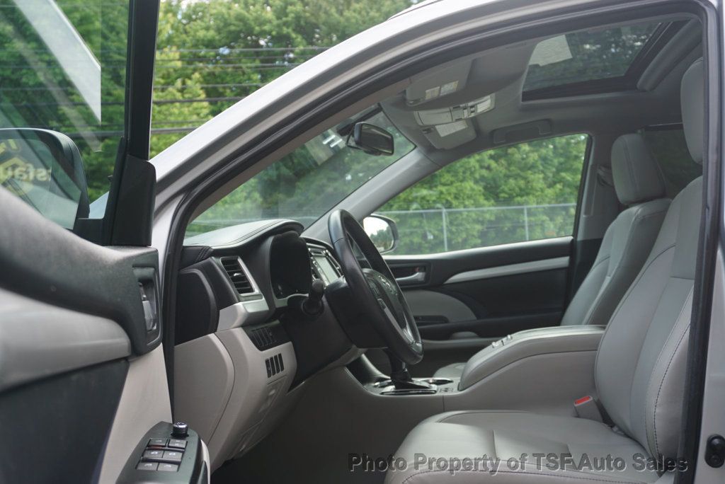 2015 Toyota Highlander AWD 4dr V6 XLE NAVIGATION REAR CAMERA HEATED SEATS 3RD ROW  - 23028491 - 9