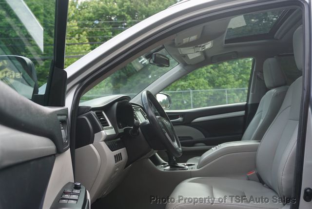 2015 Toyota Highlander AWD 4dr V6 XLE NAVIGATION REAR CAMERA HEATED SEATS 3RD ROW  - 23028491 - 9