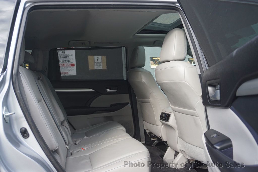 2015 Toyota Highlander AWD 4dr V6 XLE NAVIGATION REAR CAMERA HEATED SEATS 3RD ROW  - 23028491 - 12