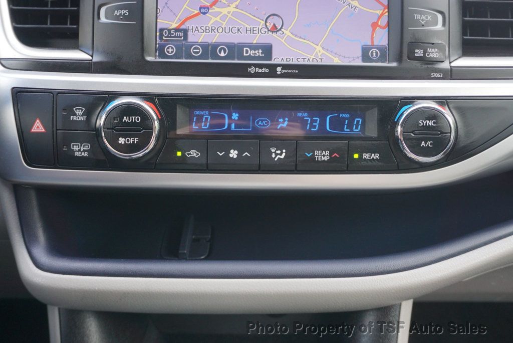 2015 Toyota Highlander AWD 4dr V6 XLE NAVIGATION REAR CAMERA HEATED SEATS 3RD ROW  - 23028491 - 24