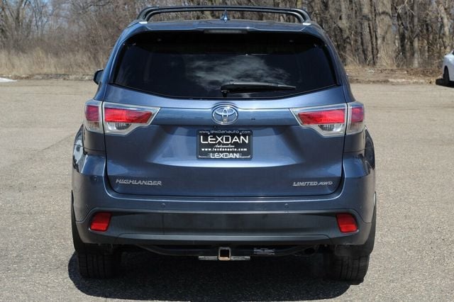 2015 Toyota Highlander AWD LIMITED W/ NAVIGATION, MOONROOF,LEATHER HEATED/ COOLED SEATS - 23005297 - 4