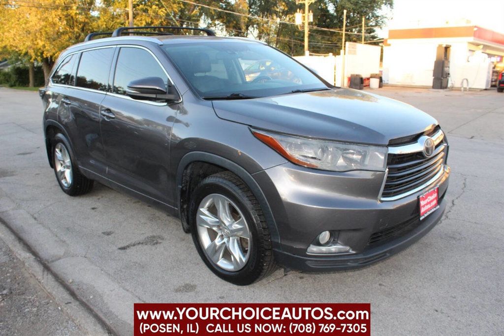 2015 Toyota Highlander Limited AWD 4dr SUV - 22627121 - 0