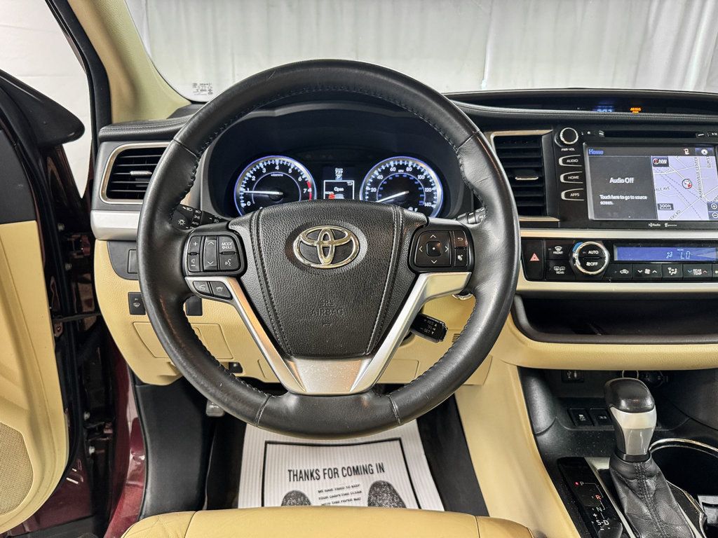 2015 Toyota Highlander XLE V6 AWD - 23033475 - 12