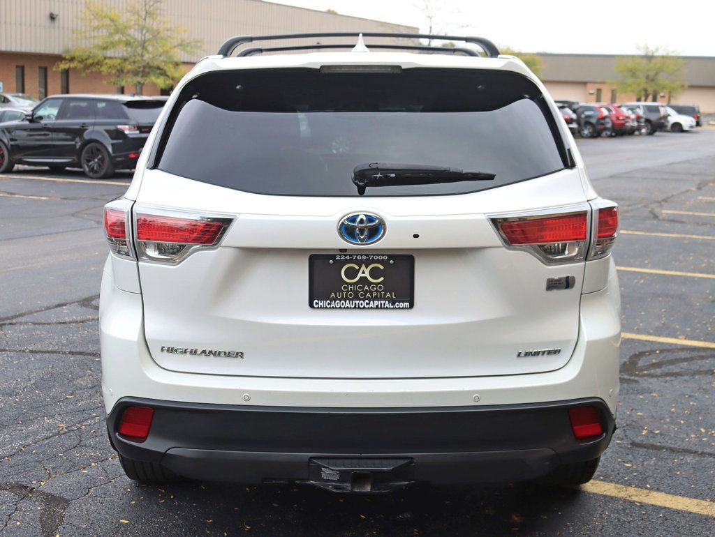 2015 Toyota Highlander Hybrid AWD 4dr Limited Platinum - 22930393 - 5