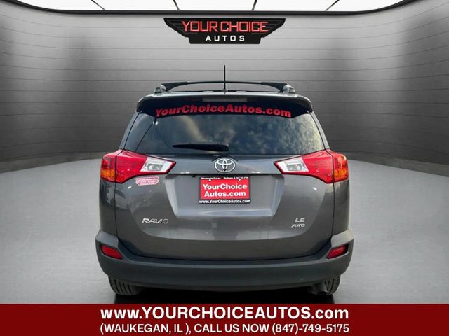 2015 Toyota RAV4 AWD 4dr LE - 22949706 - 3