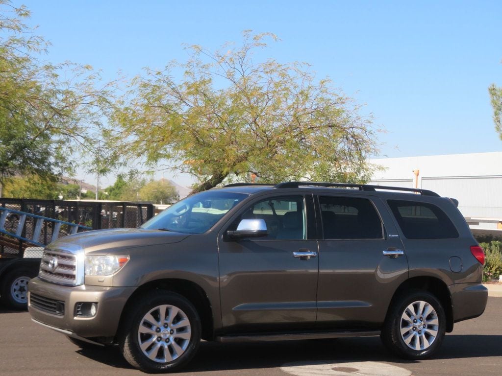 2015 Toyota Sequoia 4X4 PLATINUM SEQUOIA 2OWNER EXTAR CLEAN LEATHER 3RD ROW SEAT  - 22682177 - 0