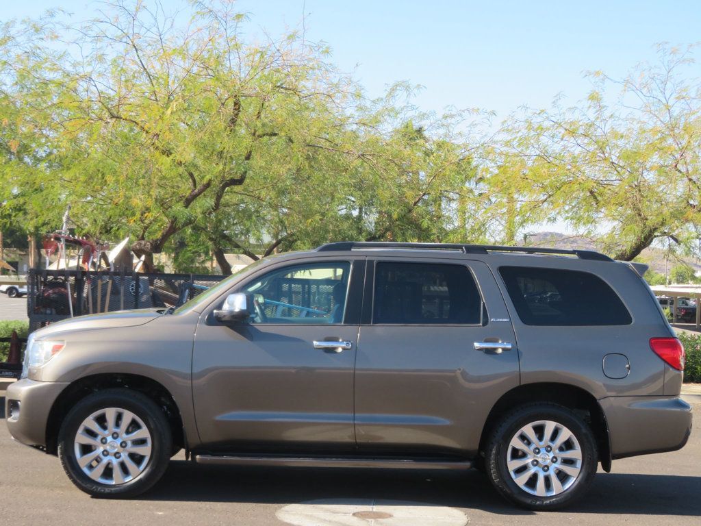 2015 Toyota Sequoia 4X4 PLATINUM SEQUOIA 2OWNER EXTAR CLEAN LEATHER 3RD ROW SEAT  - 22682177 - 1