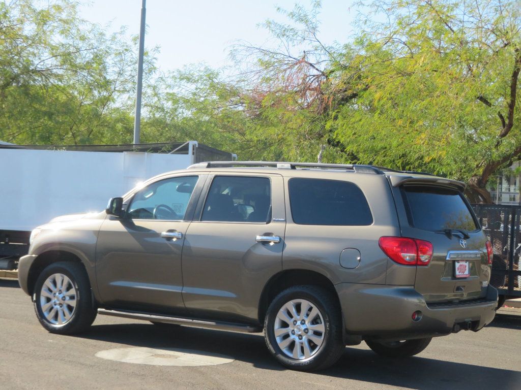 2015 Toyota Sequoia 4X4 PLATINUM SEQUOIA 2OWNER EXTAR CLEAN LEATHER 3RD ROW SEAT  - 22682177 - 4