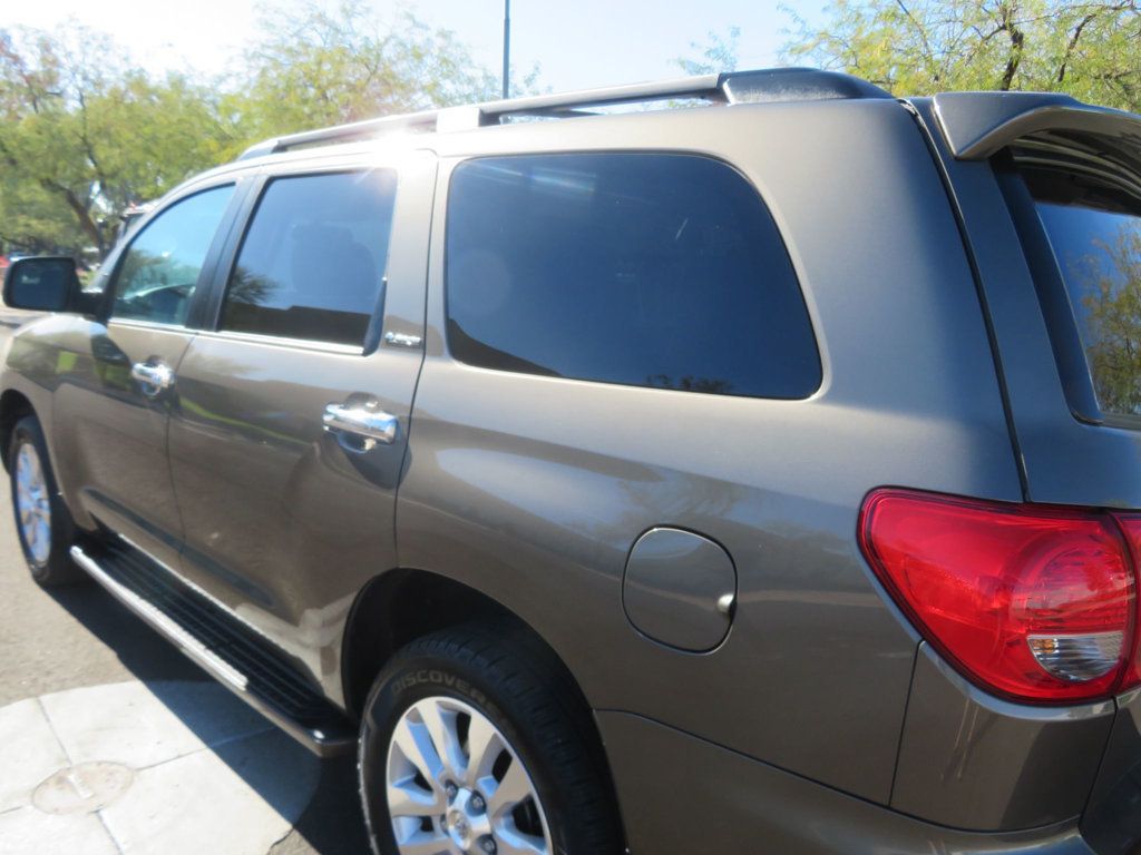 2015 Toyota Sequoia 4X4 PLATINUM SEQUOIA 2OWNER EXTAR CLEAN LEATHER 3RD ROW SEAT  - 22682177 - 6