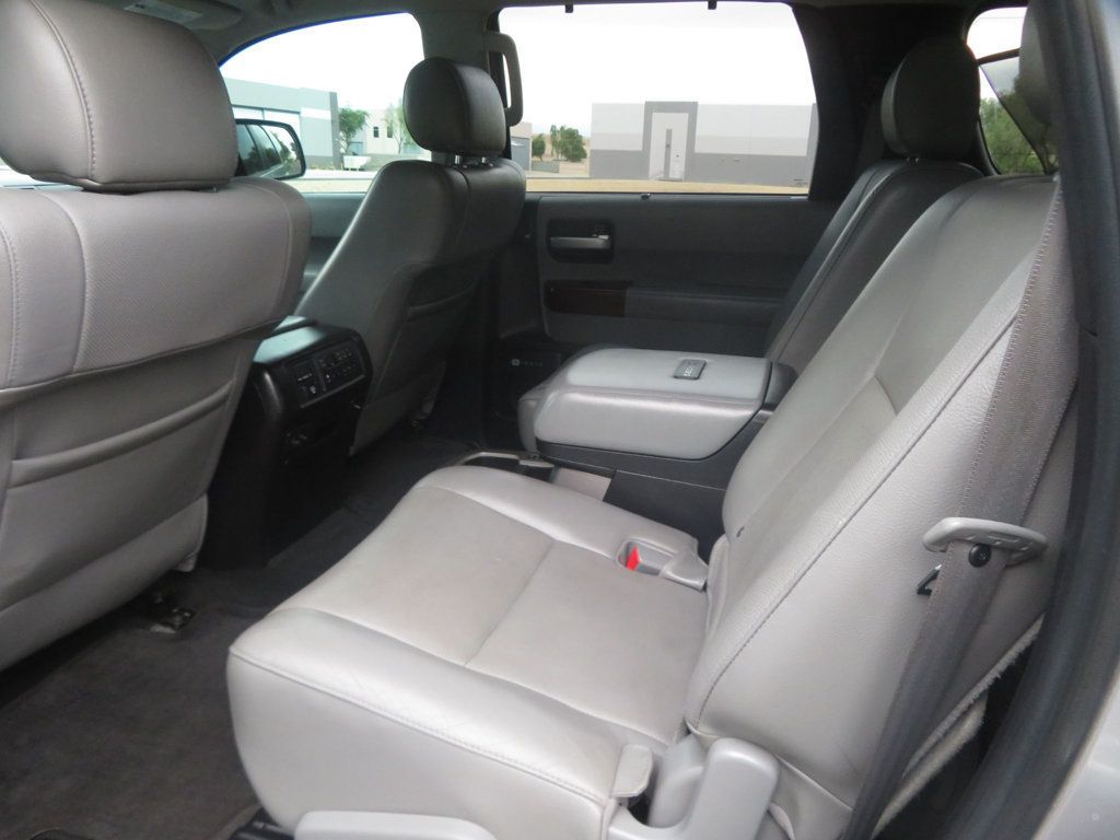 2015 Toyota Sequoia 4X4 SEQUOIA PLATINUM EXTAR CLEAN 1OWNER LEATHER THIRD ROW SEAT  - 23099241 - 24