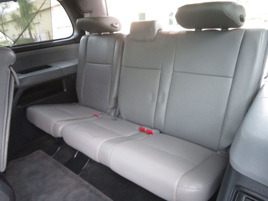 2015 Toyota Sequoia 4X4 SEQUOIA PLATINUM EXTAR CLEAN 1OWNER LEATHER THIRD ROW SEAT  - 23099241 - 27