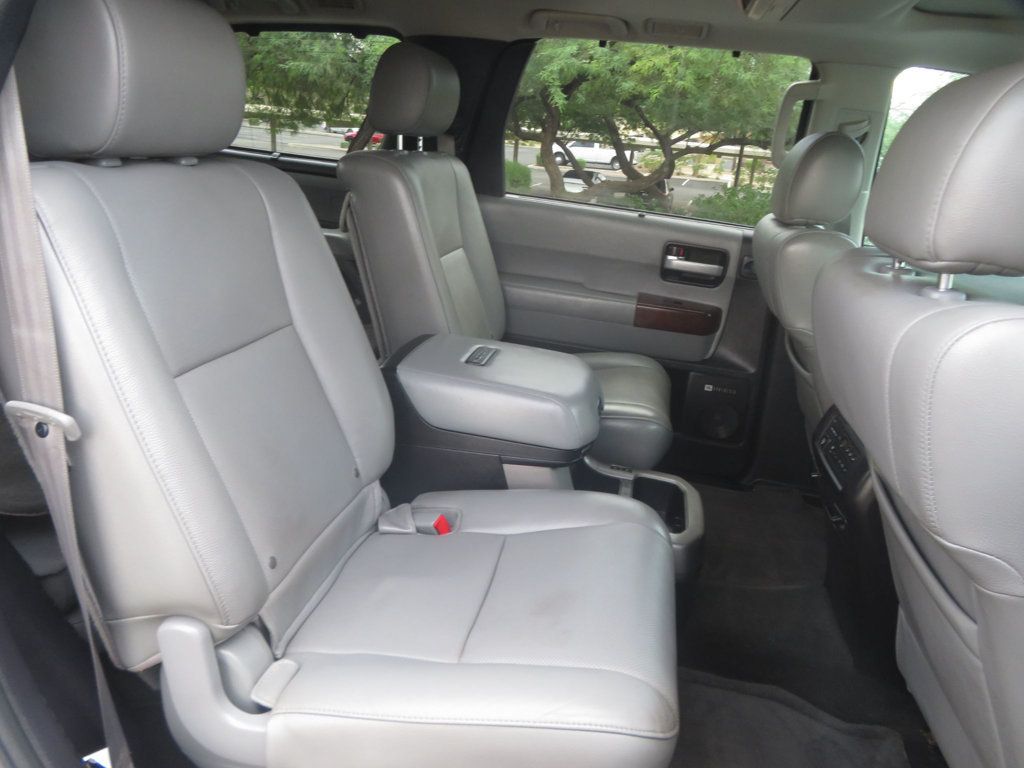 2015 Toyota Sequoia 4X4 SEQUOIA PLATINUM EXTAR CLEAN 1OWNER LEATHER THIRD ROW SEAT  - 23099241 - 31