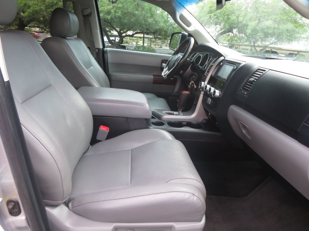 2015 Toyota Sequoia 4X4 SEQUOIA PLATINUM EXTAR CLEAN 1OWNER LEATHER THIRD ROW SEAT  - 23099241 - 35