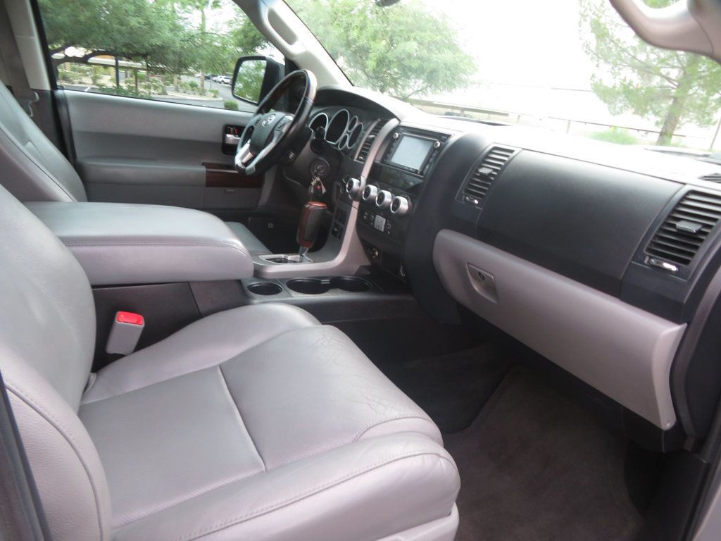 2015 Toyota Sequoia 4X4 SEQUOIA PLATINUM EXTAR CLEAN 1OWNER LEATHER THIRD ROW SEAT  - 23099241 - 37