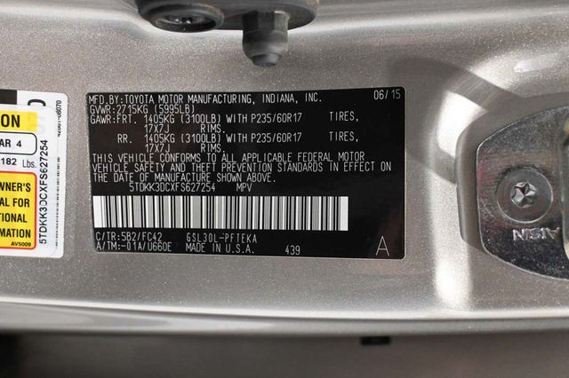 2015 Toyota Sienna 5dr 7-Passenger Van LE FWD Mobility - 23075376 - 32