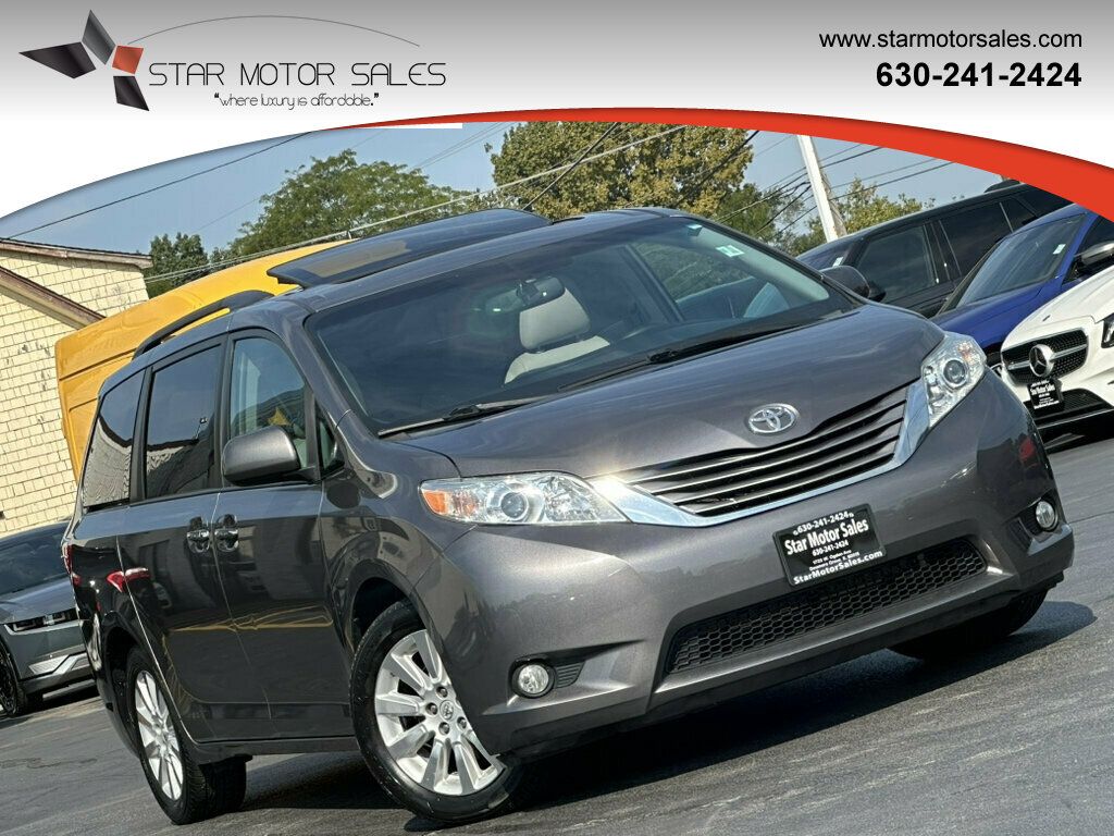 2015 Toyota Sienna 5dr 7-Passenger Van XLE AWD - 23069685 - 0