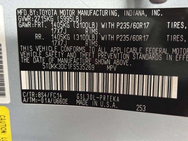 2015 Toyota Sienna LE 8 Passenger 4dr Mini Van - 23052883 - 36