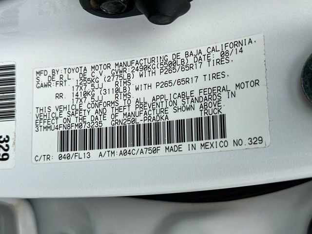 2015 Toyota Tacoma 4WD Double Cab LB V6 AT - 22979178 - 22