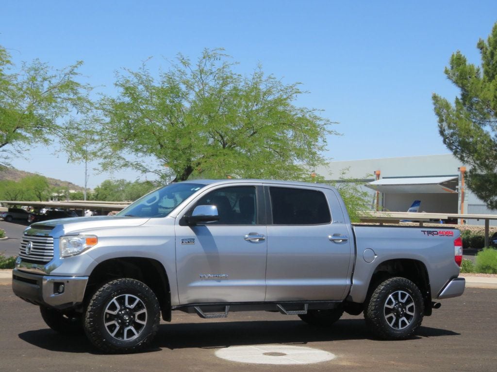 2015 Toyota Tundra LIMITED CREWMAX 4X4 LIFTED 2 OWNER AZ TUNDRA EXTRA CLEAN 4X4  - 22450402 - 0