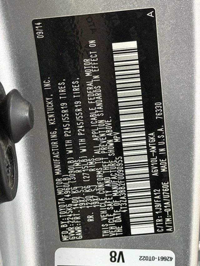 2015 Toyota Venza 4dr Wagon I4 FWD LE - 22977659 - 13