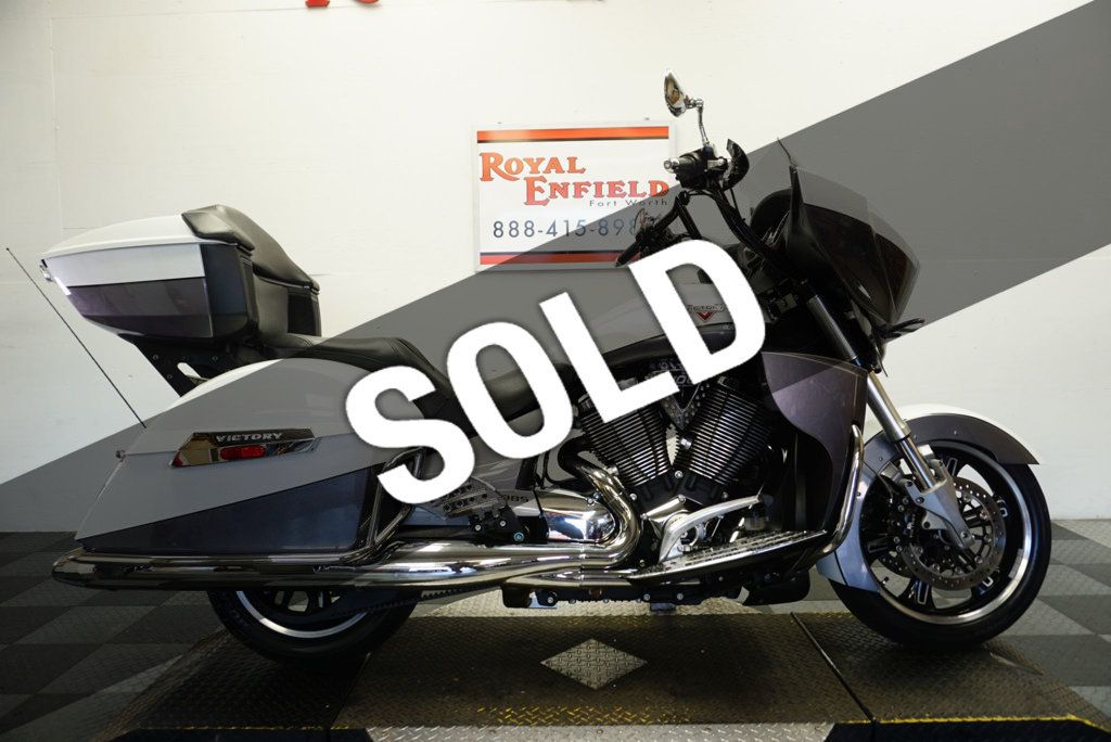 2015 VICTORY CROSS COUNTRY TOUR TWO-TONE NICE TOURING BIKE!!! - 22887366 - 0