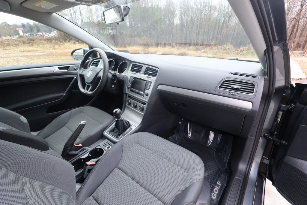 2015 Volkswagen Golf LAUNCH EDITION, 1 OWNER, MANUAL TRANS, BLUETOOTH, TOUCHSCREEN!!  - 22940766 - 34