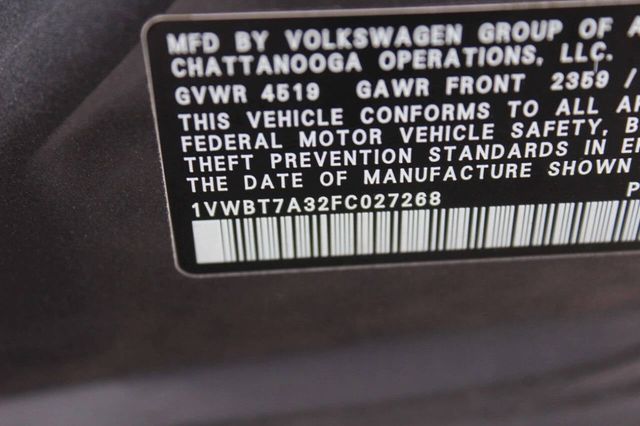 2015 Volkswagen Passat 4dr Sedan 1.8T Automatic SE PZEV - 22999996 - 8