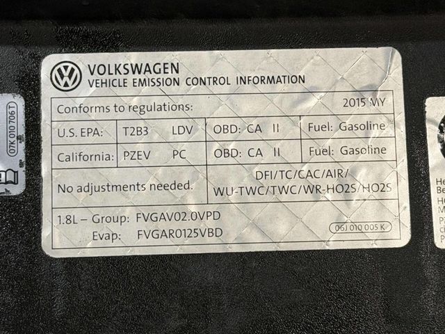 2015 Volkswagen Passat 4dr Sedan 1.8T Automatic SE PZEV - 22955574 - 29