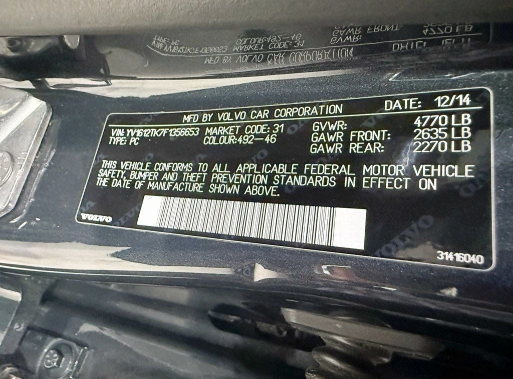 2015 Volvo S60 2015.5 4dr Sedan T5 Premier AWD - 22948455 - 42