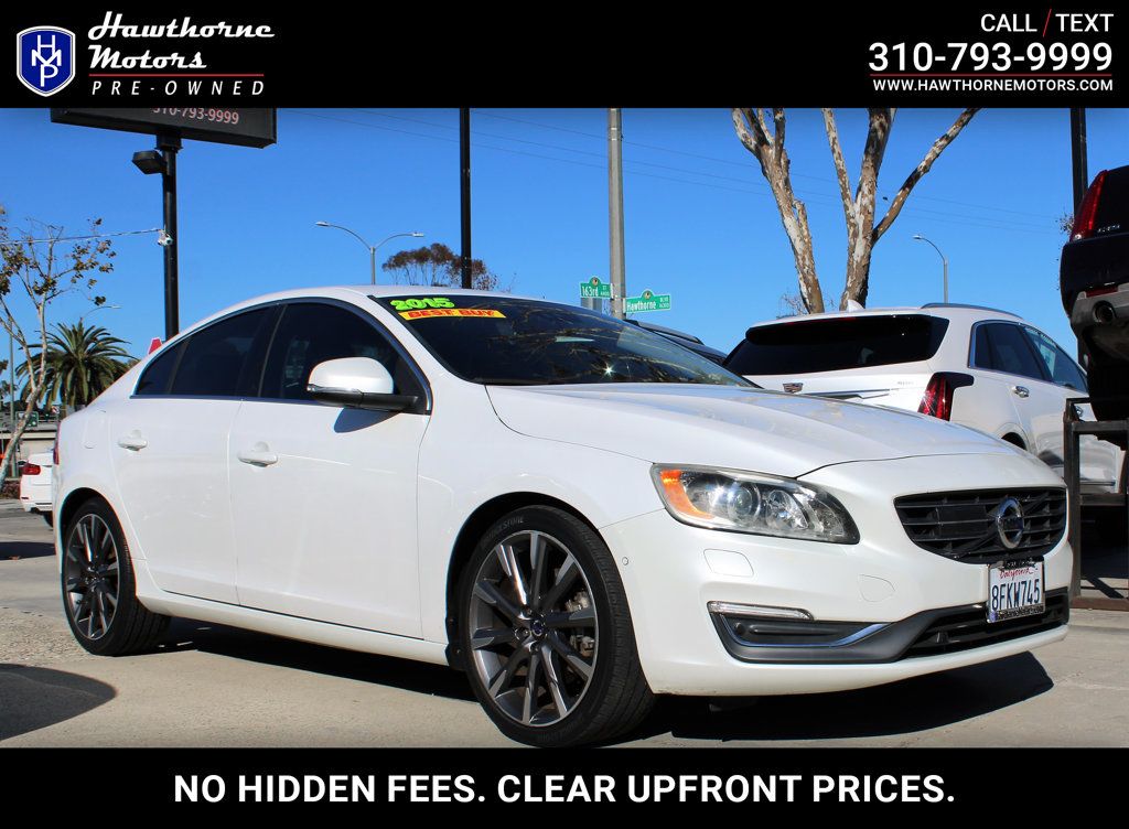 2015 Volvo S60 2015.5 4dr Sedan T6 Drive-E Platinum FWD - 22991969 - 0