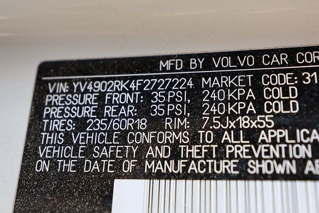 2015 Volvo XC60 2015.5 AWD 4dr T6 - 23045180 - 60