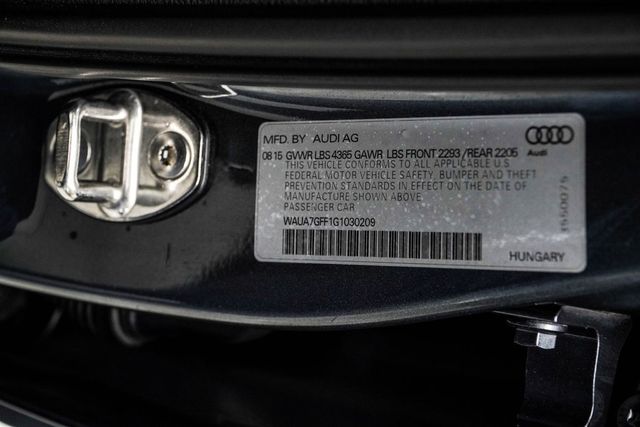 2016 Audi A3 4dr Sedan FWD 1.8T Premium - 22999811 - 39
