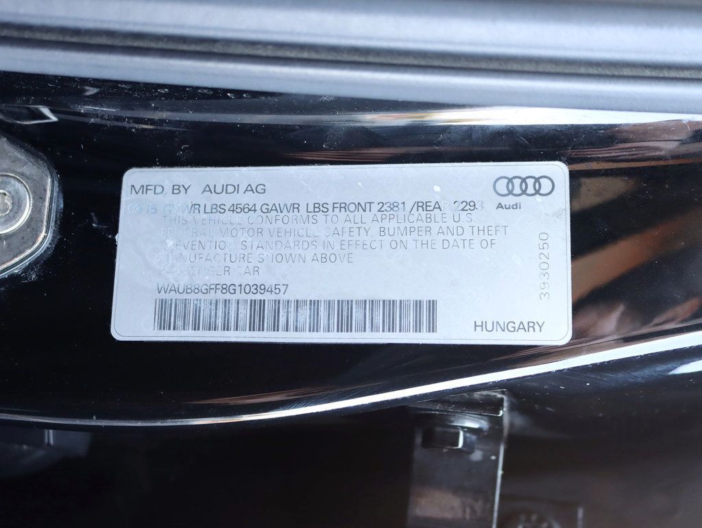 2016 Audi A3 4dr Sedan quattro 2.0T Premium - 22932315 - 29