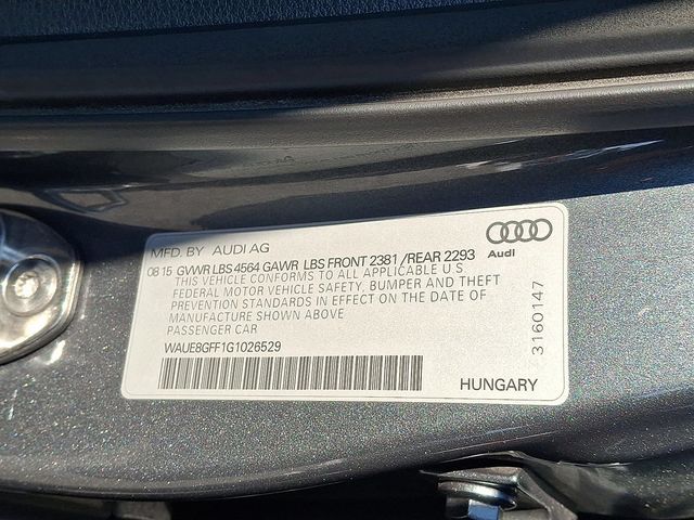 2016 Audi A3 4dr Sedan quattro 2.0T Premium Plus - 22981527 - 26
