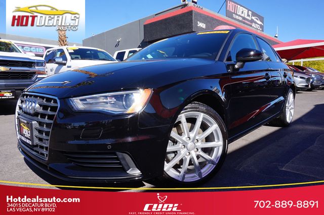 2016 Audi A3 A3 PREMIUM, PREMIUM WHEELS, MOON ROOF, LEATHER SEATS - 23008907 - 0