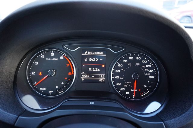 2016 Audi A3 A3 PREMIUM, PREMIUM WHEELS, MOON ROOF, LEATHER SEATS - 23008907 - 23