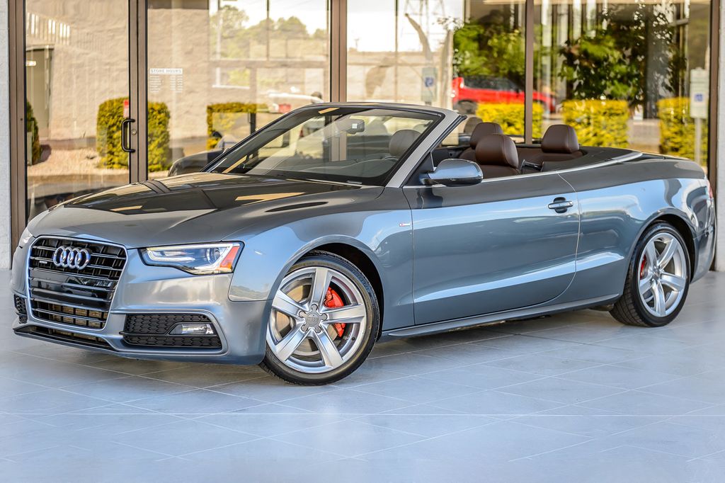 2016 Audi A5 A5 CABRIOLET QUATTRO 2.0 PREMIUM PLUS NAV HEATED SEATS MUST SEE - 23029850 - 1