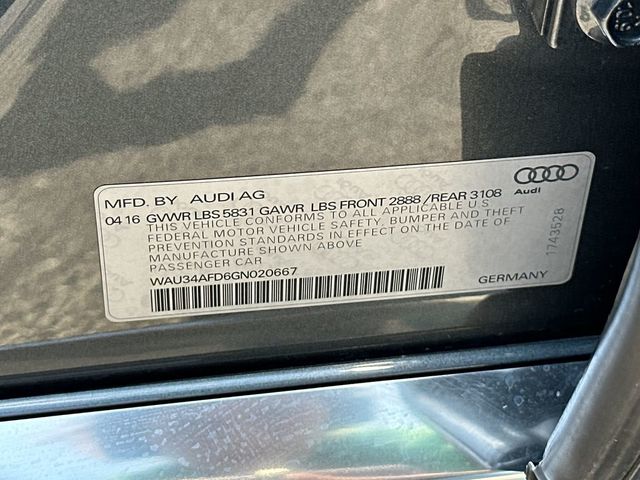 2016 Audi A8 L 4dr Sedan 3.0T - 23035954 - 22