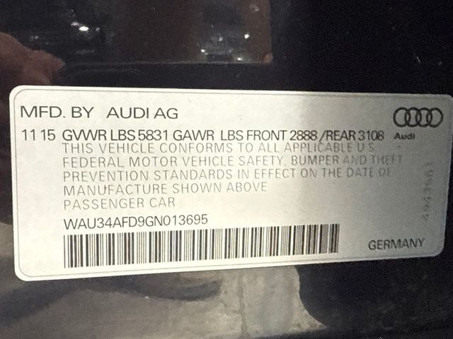 2016 Audi A8 L 4dr Sedan 3.0T - 23059377 - 35