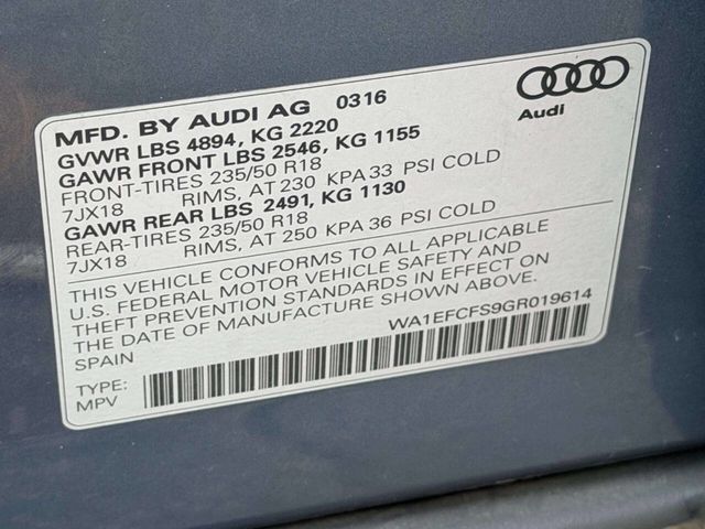 2016 Audi Q3 quattro 4dr 2.0T Premium Plus - 23057793 - 22