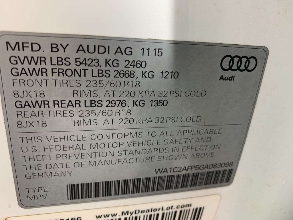 2016 Audi Q5 quattro 4dr 2.0T Premium - 21126739 - 20