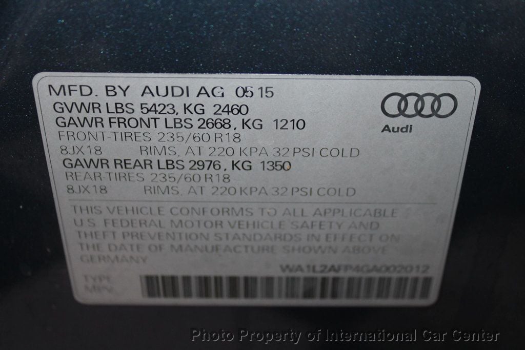 2016 Audi Q5 quattro 4dr 2.0T Premium Plus - 22882766 - 30