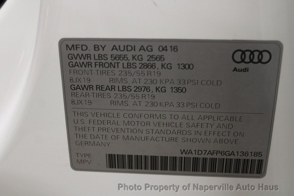 2016 AUDI Q5 - Image 49