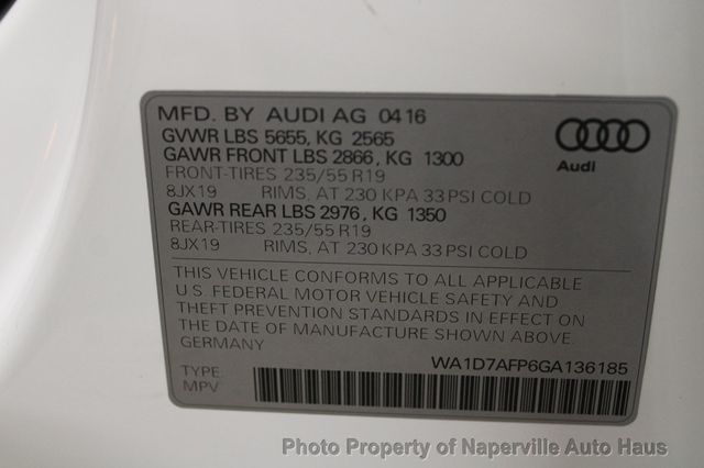 2016 Audi Q5 quattro 4dr 3.0T Premium Plus - 22928320 - 48