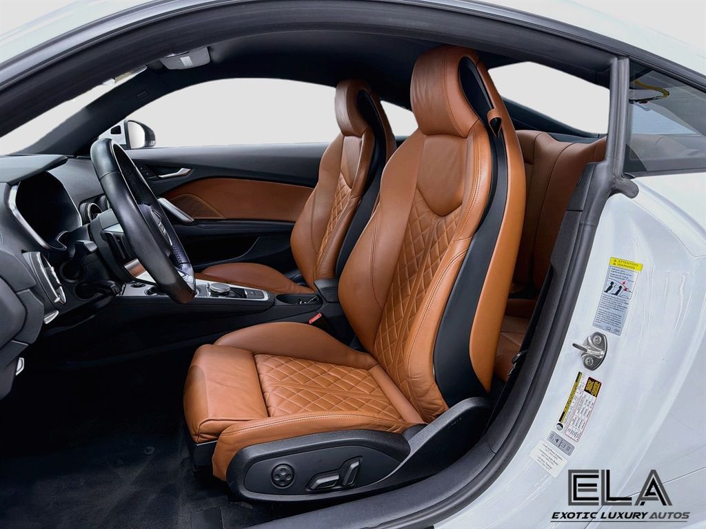 2016 Audi TT BROWN GUTS! DIAMOND CUT INTERIOR! TECH PACKAGE! SPORT SEATS PAK! - 23066305 - 22