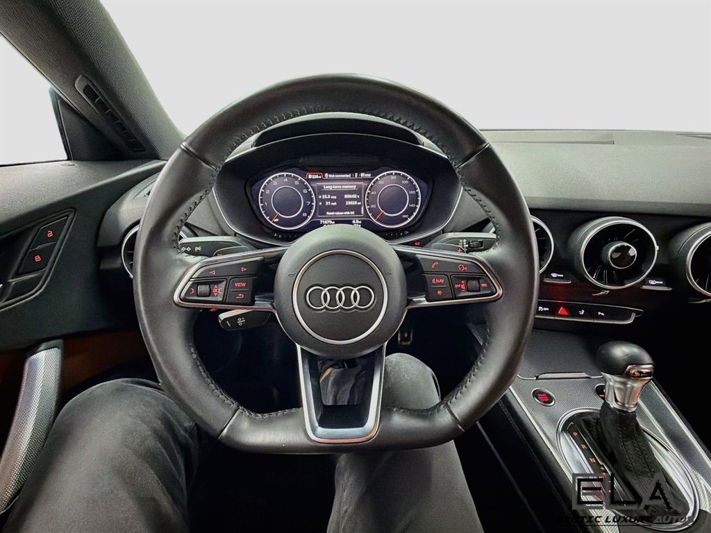 2016 Audi TT BROWN GUTS! DIAMOND CUT INTERIOR! TECH PACKAGE! SPORT SEATS PAK! - 23066305 - 24