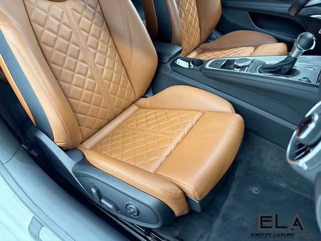 2016 Audi TT BROWN GUTS! DIAMOND CUT INTERIOR! TECH PACKAGE! SPORT SEATS PAK! - 23066305 - 36